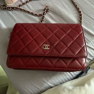 Chanel WOC (red)